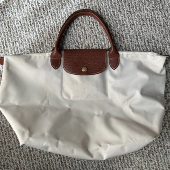 Longchamp LE PLIAGE ORIGINAL Handbag M - Beige - Picture 1 of 5
